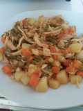 Estofado de pollo con verduras