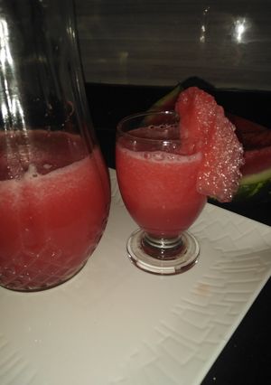 صورة لوصفة عصير البطيخ الأحمر