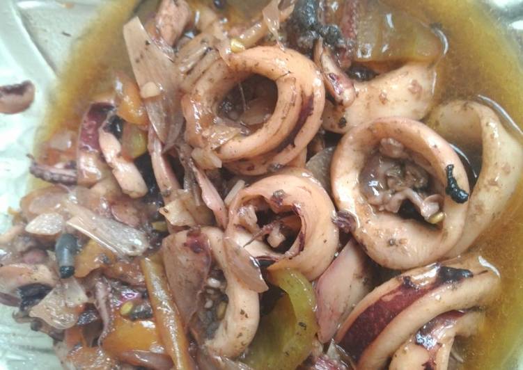 Tumis cumi besar