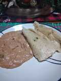 Tamales Made with Maseca Filled with Pork Ribs and Morita Chile