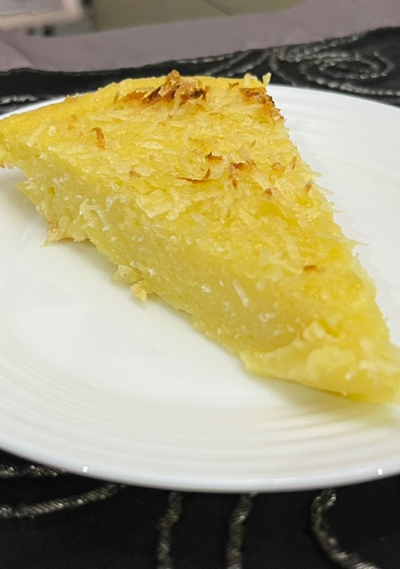 Una foto de Torta de Yuca