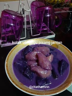 Foto resep Kolak Ubi Ungu Pisang Jantan