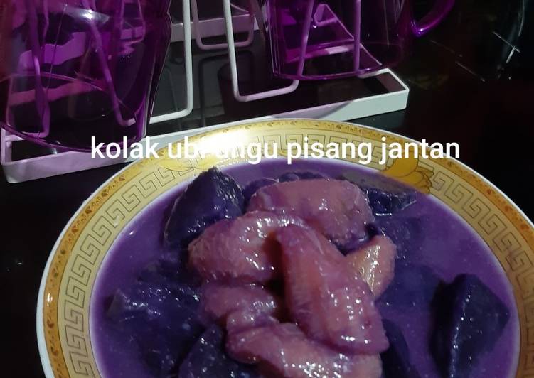 Kolak Ubi Ungu Pisang Jantan