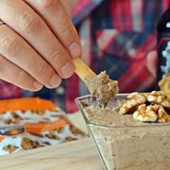 Una foto de Paté vegano de champiñones y nueces
