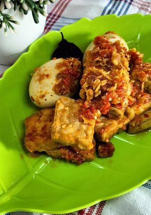 Foto resep 3T bumbu bali(tahu tempe telor)