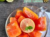 Pepaya Gula Jeruk Lemon