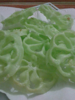 Foto resep Kembang Goyang Pandan Wijen