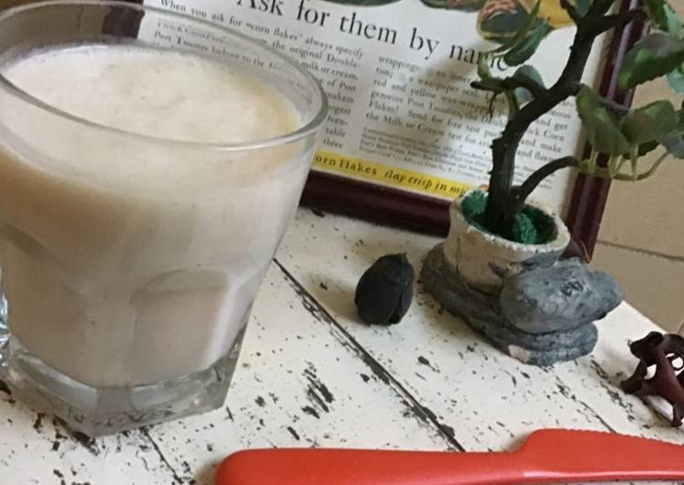 Recipe of Perfect Banana milk shake