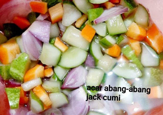 Resep ACAR ABANG-ABANG NASGOR TEKTEK ID#92, Bikin Ngiler