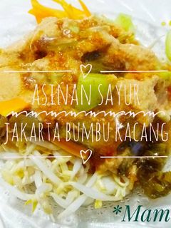 Foto resep Asinan Sayur Jakarta Bumbu Kacang