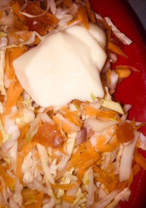 A picture of Coleslaw.