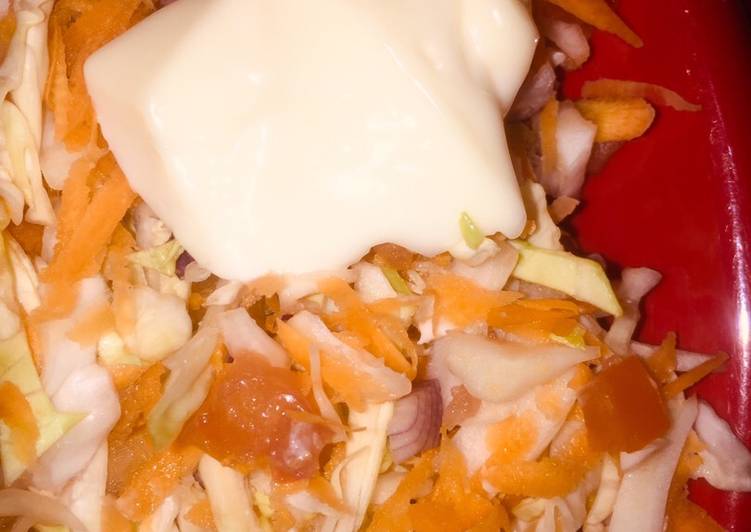 Easiest Way to Prepare Perfect Coleslaw