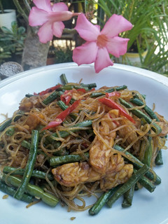 Foto resep Oseng Kacang Panjang Bihun Tempe