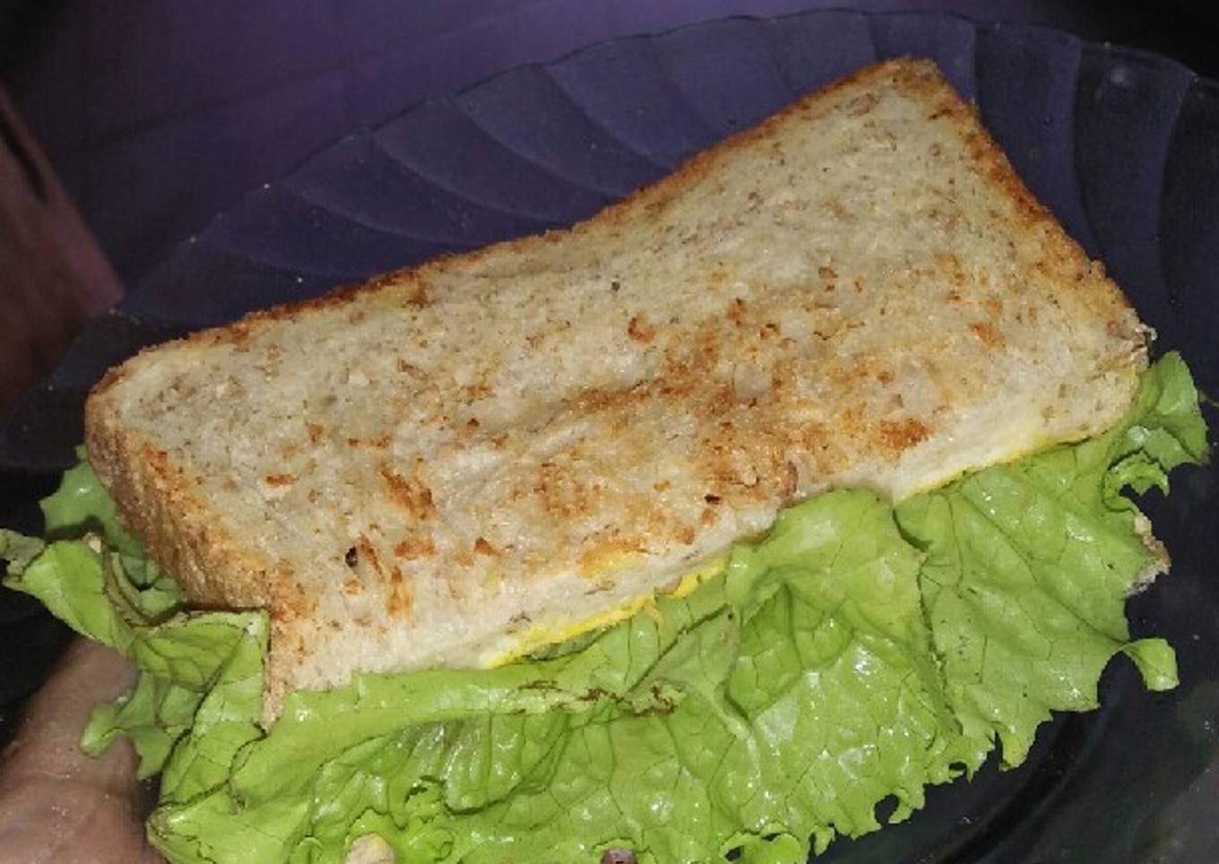 Roti gandum telur