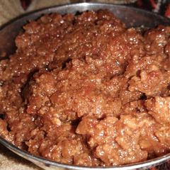 Gajar ka halwa A picture of Gajar ka halwa.