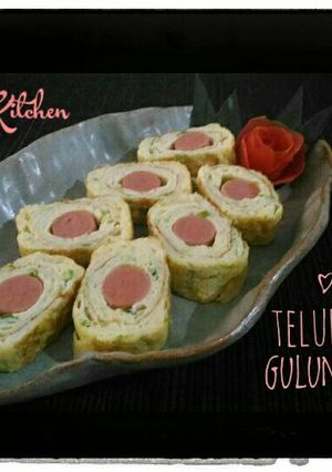 Foto resep 🌯Telur Dadar Gulung Sosis🍳