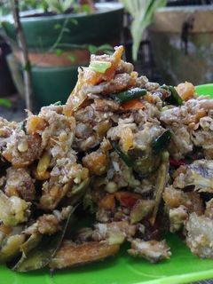 Foto resep Tumis telur rajungan pedas