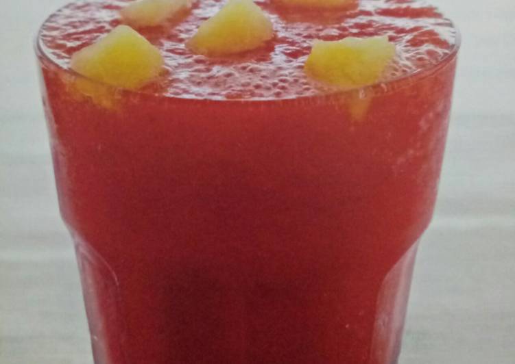 Recipe of Speedy Melon and Mango Smoothie