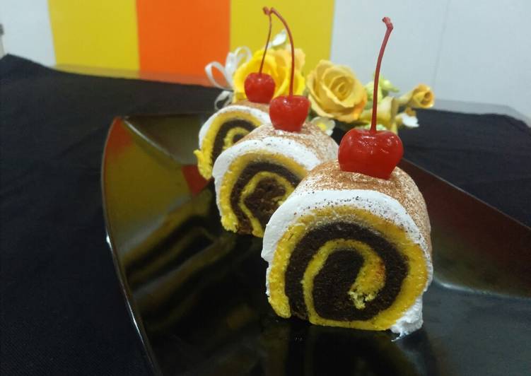 Resep Spikoe Roll Cake Anti Gagal