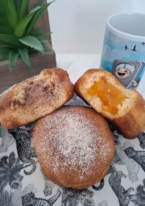 Keto töltött fánk recept fotója