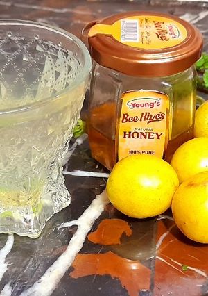 A picture of Lemon peel tea.