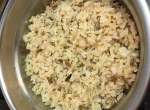 Foto de Arroz Integral com semente de Girassol e Chia