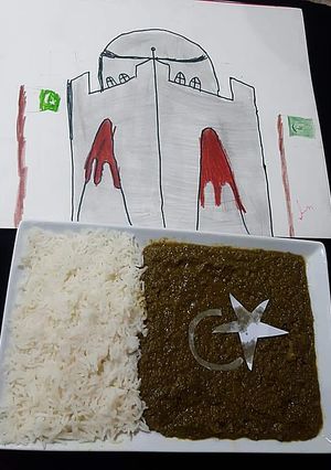 A picture of Hara masala keema.
