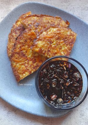 Foto resep Telur Dadar Sayur Sambal Kecap
