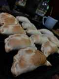 Empanadas de carne cortada a cuchillo