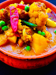 A picture of Cauliflower curry.