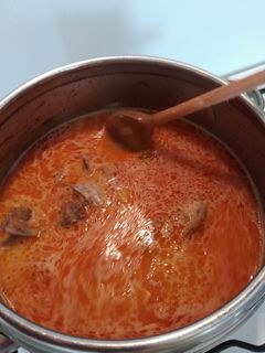 Paprikás, tejfölös csirkeleves recept fotója