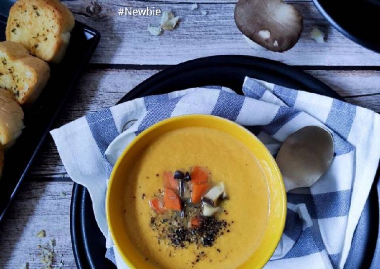 Carrot + Mushroom Soup