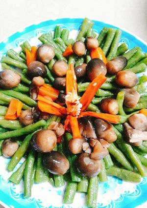 Hình của món Đậu đũa sauce dầu hào (món chay).