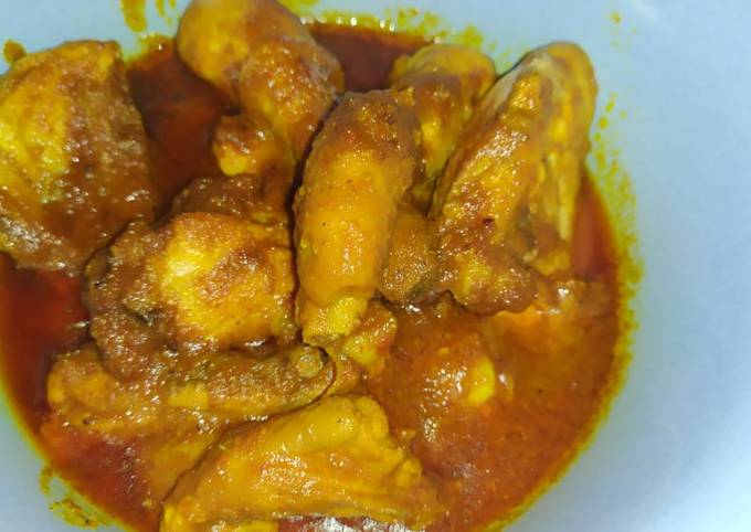 Resep Ayam bumbu rujak ala mamahilya Anti Gagal