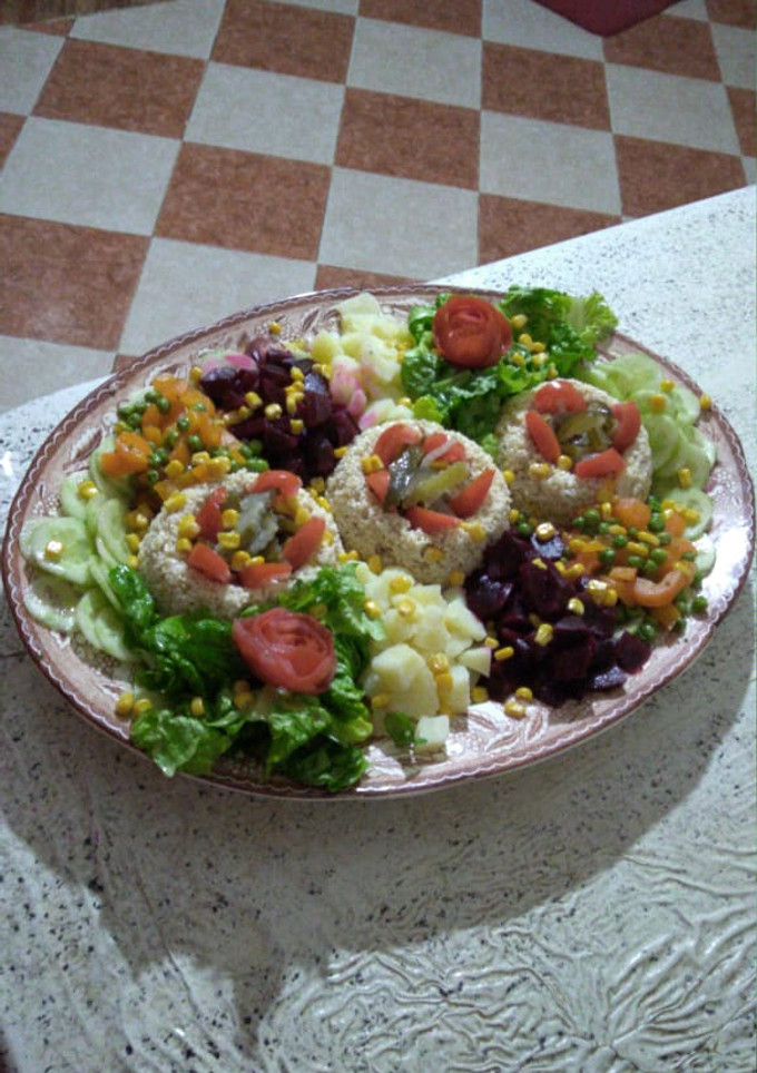 صورة لوصفة سلطة متنوعنة