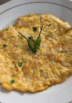 Foto resep Dadar Telur Tahu