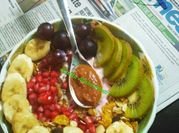 A picture of yogurt grape