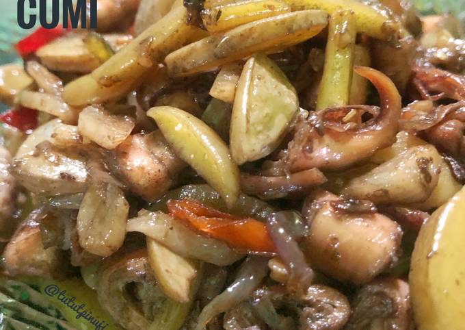 Ternyata ini lho! Resep gampang bikin Oseng Jengkol Cumi Asin yang sedap