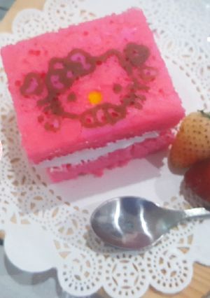 รูปของ เค็กKitty สตอเบอรี่🍓