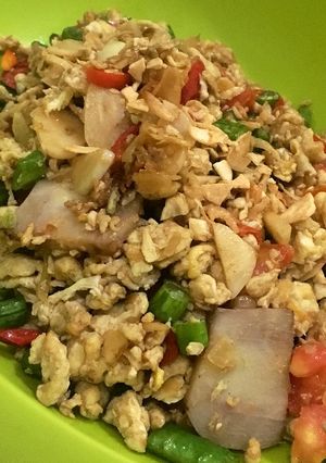 Foto resep Orak arik warna warni