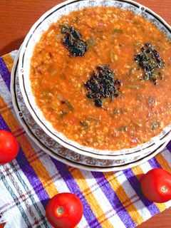عکسی از دستور شله گوجه فرنگی (آذربایجان)