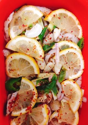 Hình của món Chân gà ngâm chanh sả ớt 🐔.