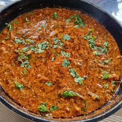 A picture of Amritsari paneer bhurji.