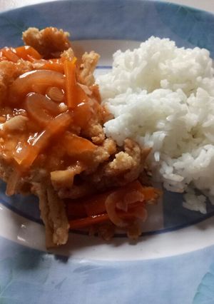Foto resep Jamur crispy saus asam manis