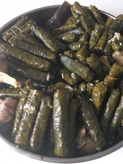 صورة لوصفة اليبرق الحامض (محشي ورق العنب)