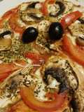 Pizza de Tortillas de Trigo