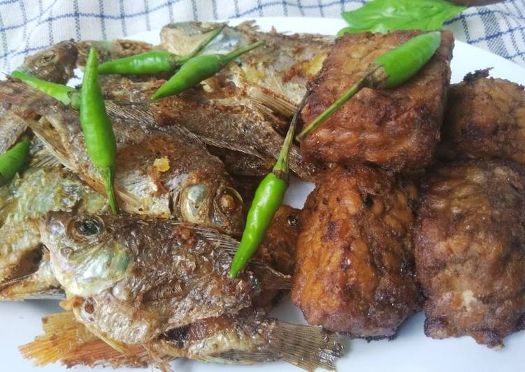 Mujair goreng renyah