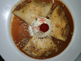 Crepas relleno de Philadelphia