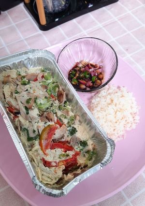Foto resep EAT CLEAN Day 1 (telur steam)