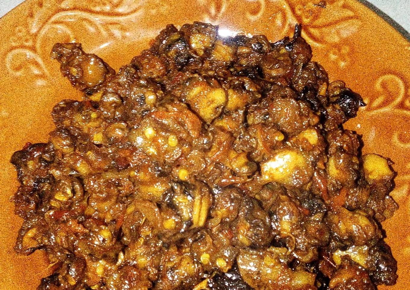 Rica rica keong emas/ keong sawah